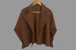 Brown coat