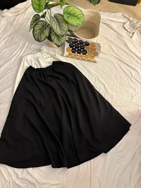 Black Cloche Skirt