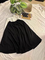 Black Cloche Skirt