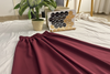 Flat lay skirt in #7c2a3e